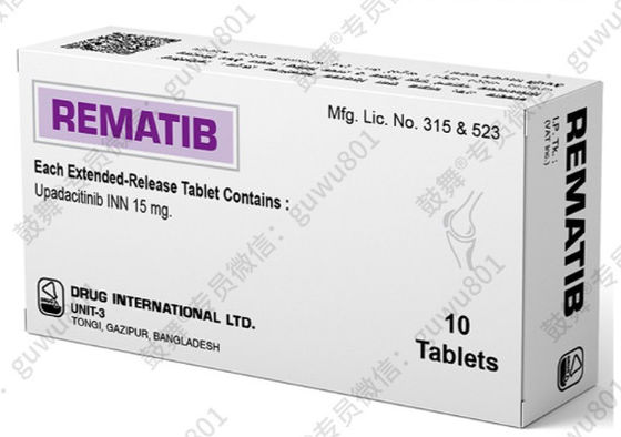 DIL 	Upadacitinib	 ABT-494	 REMATIB	15mg*10 tablets	Adult patients with moderate to severe active rheumatoid arthritis	Suitable for treatment phase